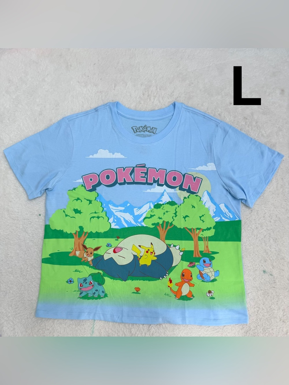 Pokémon Group Scene Cropped T-Shirt - BoxLunch Exclusive